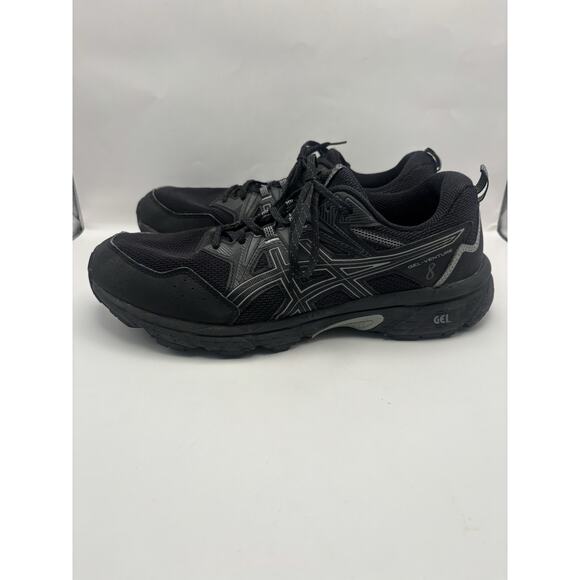 ASICS Gel Venture 8 Trail Black Running Shoes Men Size 10.5 Extra Wide main image 8